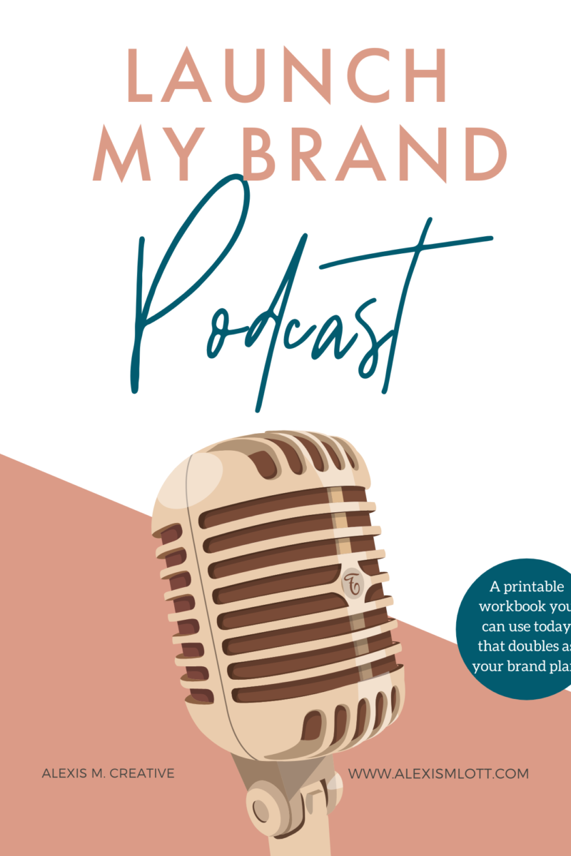 launch my podcast workbook cover