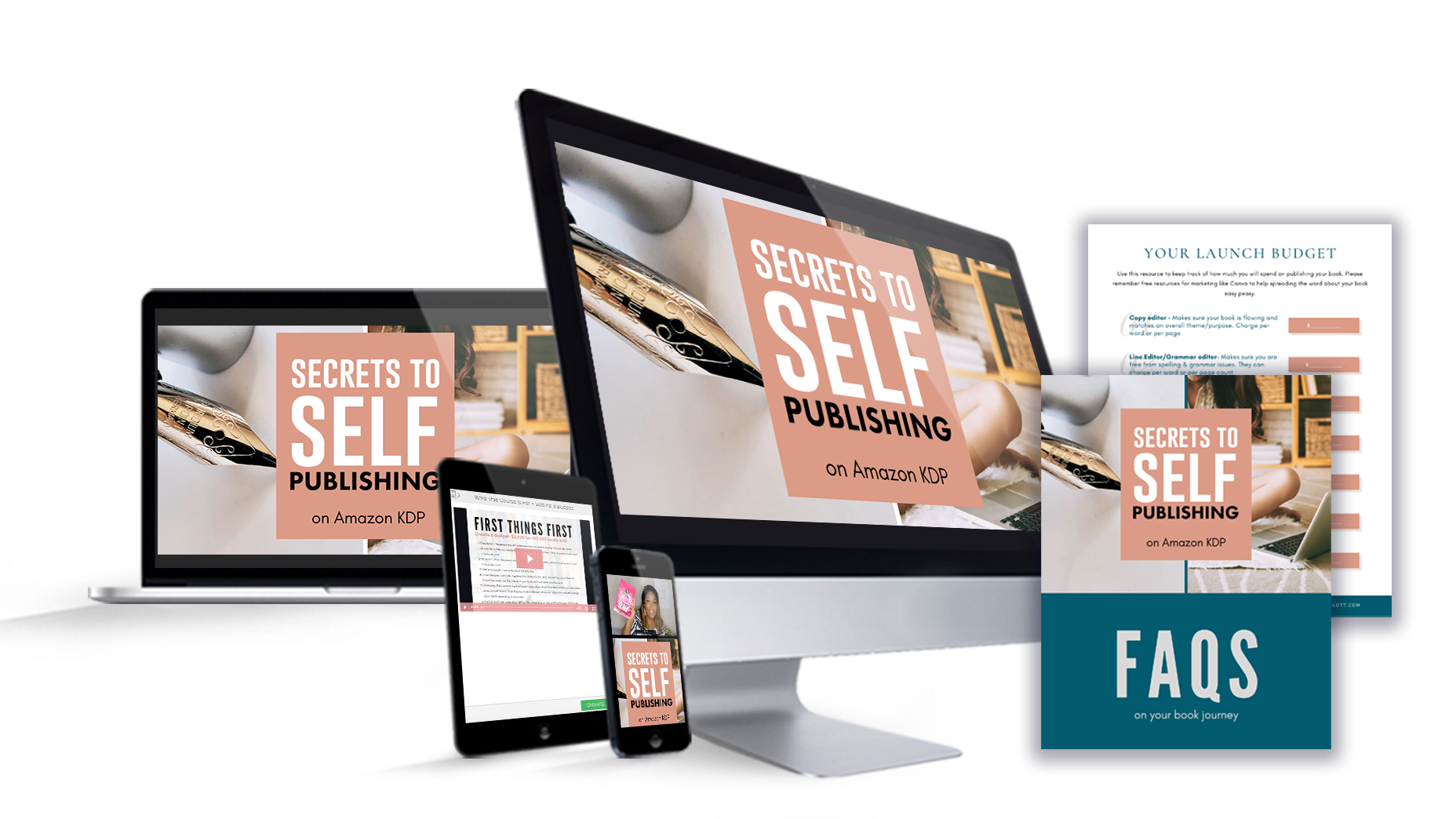 secrets to self publishing cover